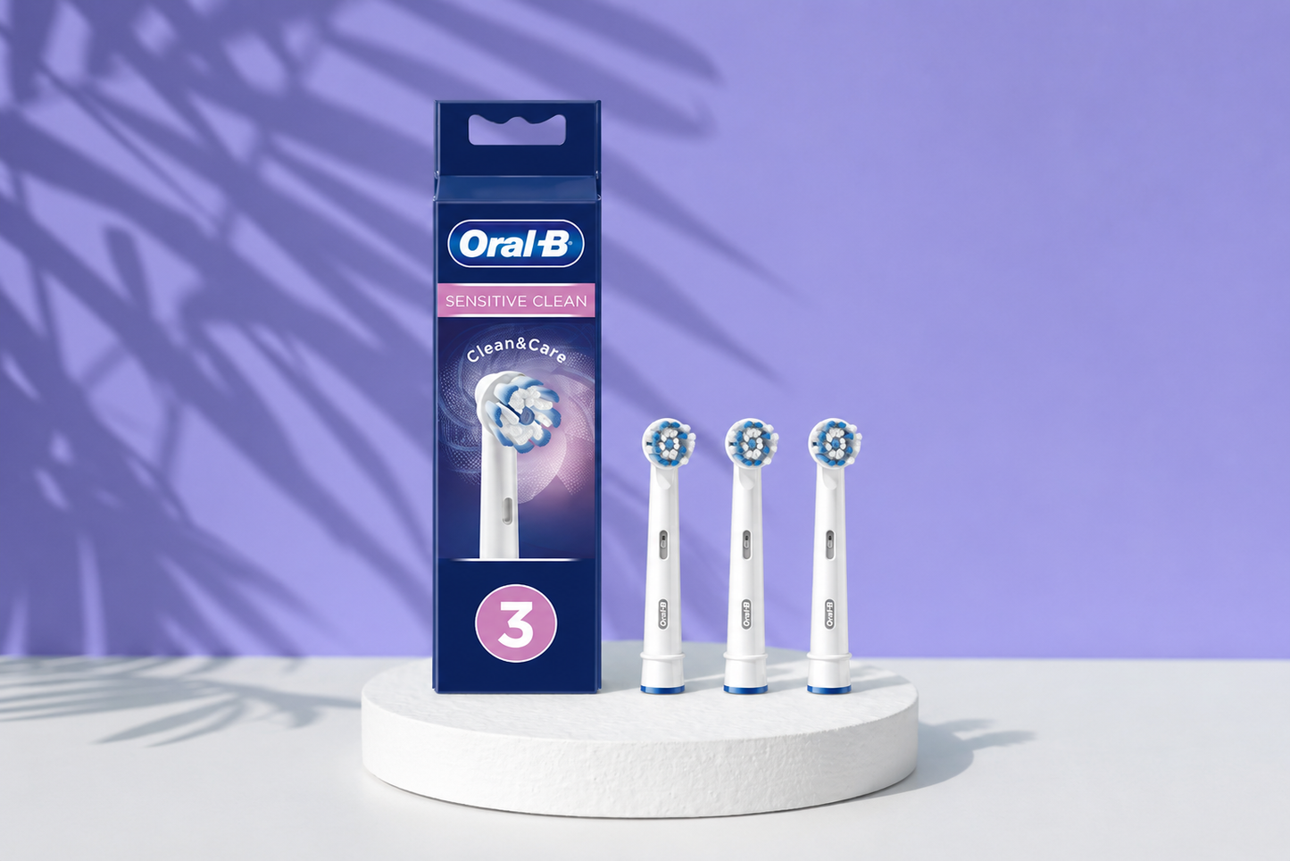 Oral-B Sensitive Clean -vaihtopäät (3 kpl)
