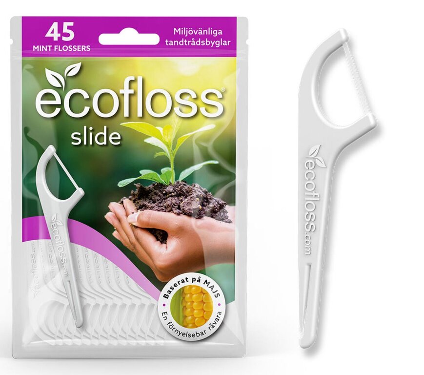 Hammaslankain Ecofloss Slide 45 kpl - Flossie