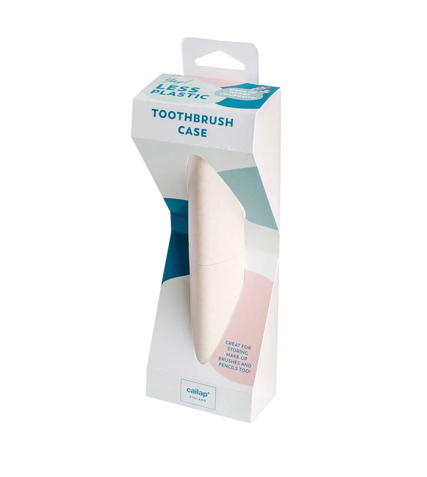 Hammasharjakotelo muovi-vehnäkuitusekoitteesta - Flossie