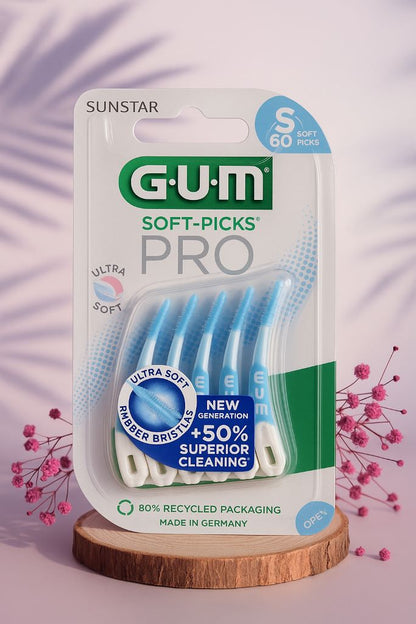 GUM Soft-Picks PRO harjatikku 60 kpl - Flossie