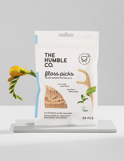 Humble Floss Picks hammaslankain 50 kpl - Flossie