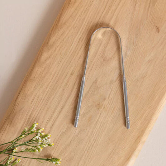 Metallinen kielenkaavin/-puhdistaja - Flossie