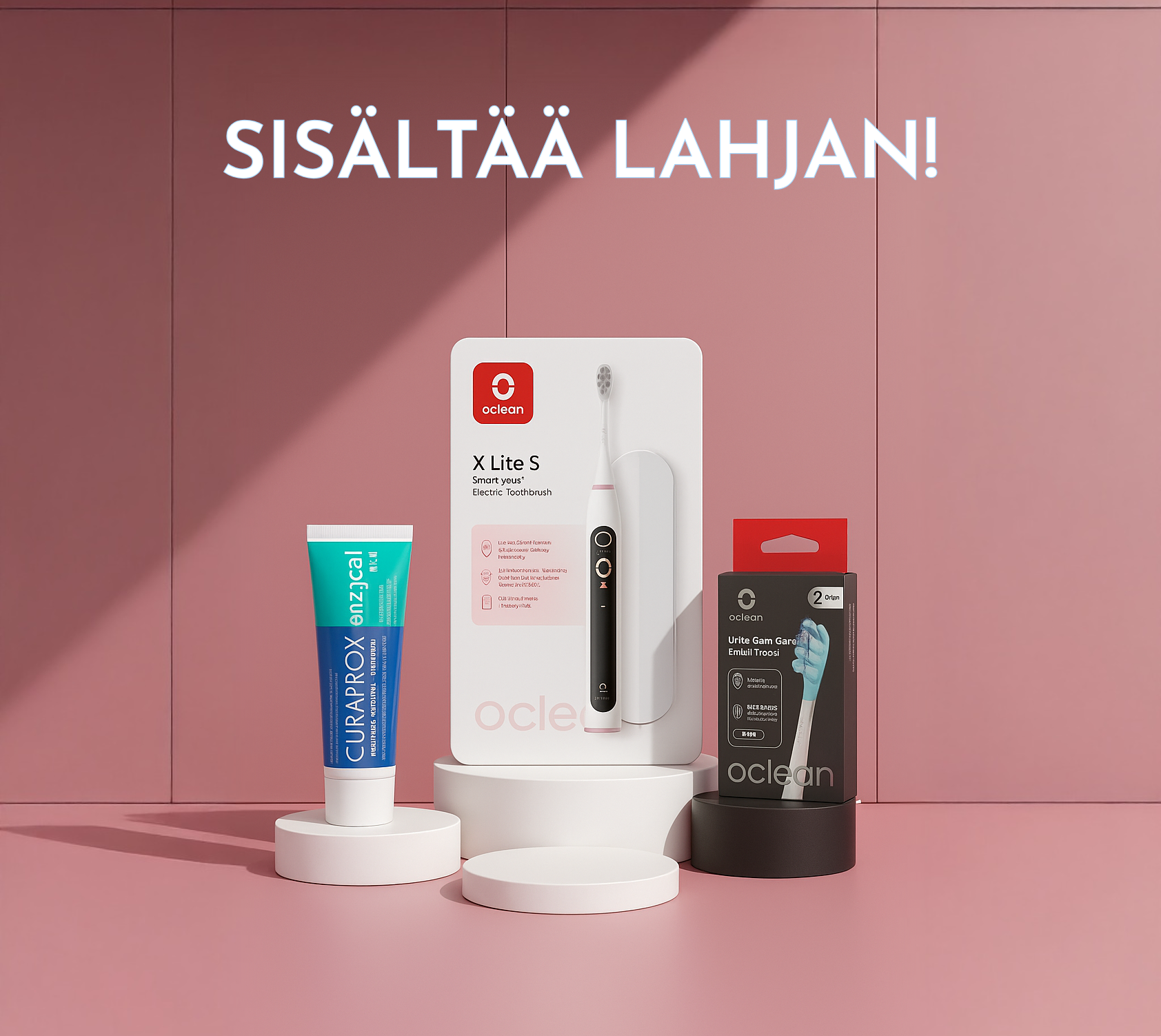 Smart Sähköhammasharja -paketti - Flossie