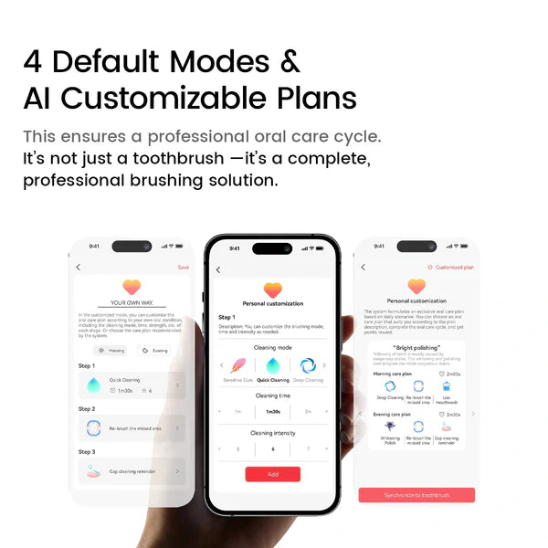 Oclean X Pro 20 S sähköhammasharja - Flossie