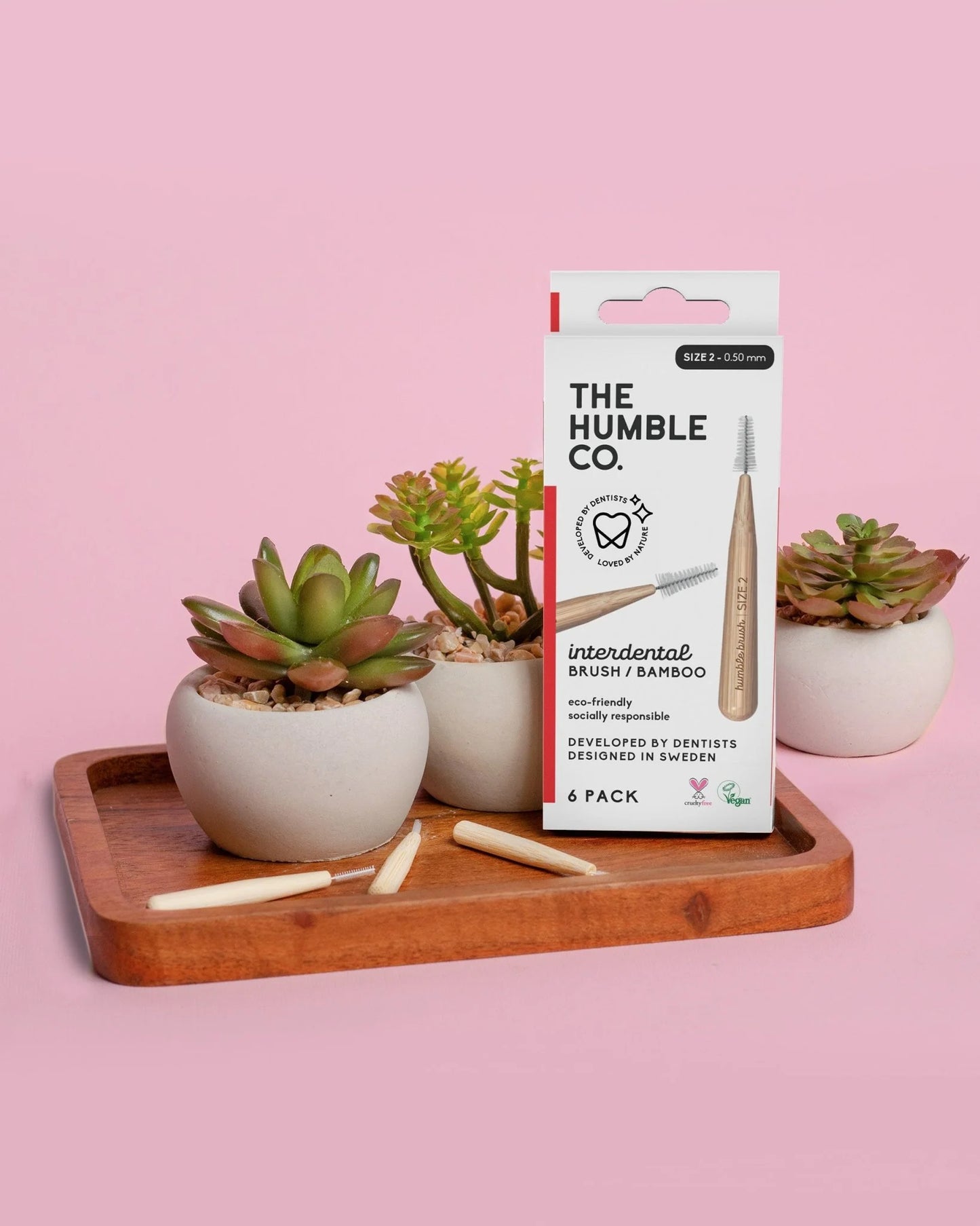 Humble Brush hammasväliharja 6 kpl - Flossie