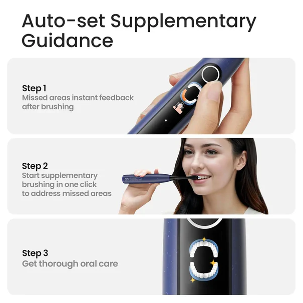 Oclean X Lite S sähköhammasharja - Flossie