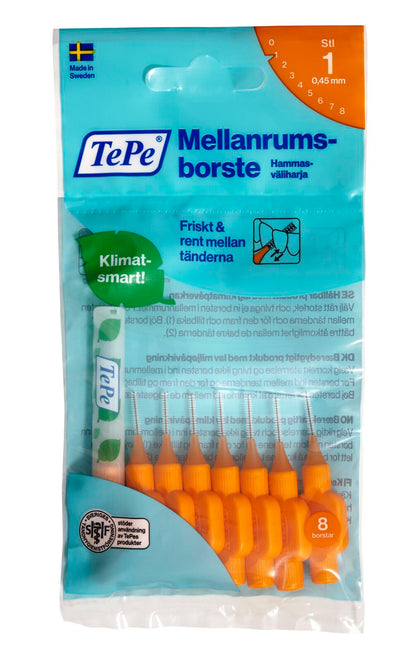 TePe Hammasväliharja 8 kpl - Flossie