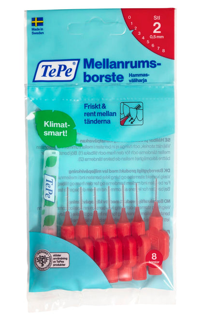 TePe Hammasväliharja 8 kpl - Flossie