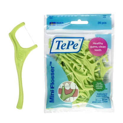 TePe GOOD Mini Flosser hammaslankain 36 kpl - Flossie